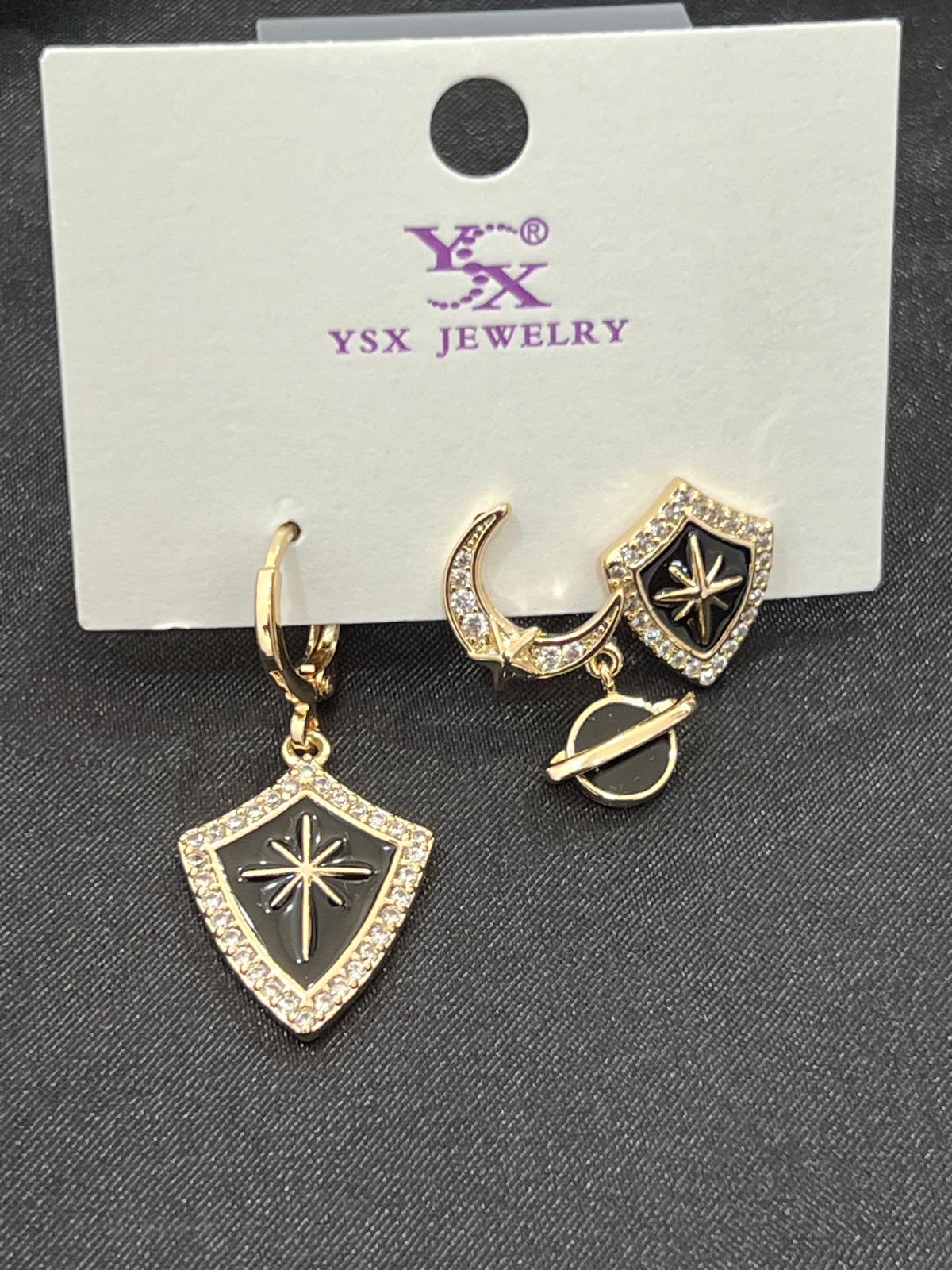 Üçlü xuping küpe set