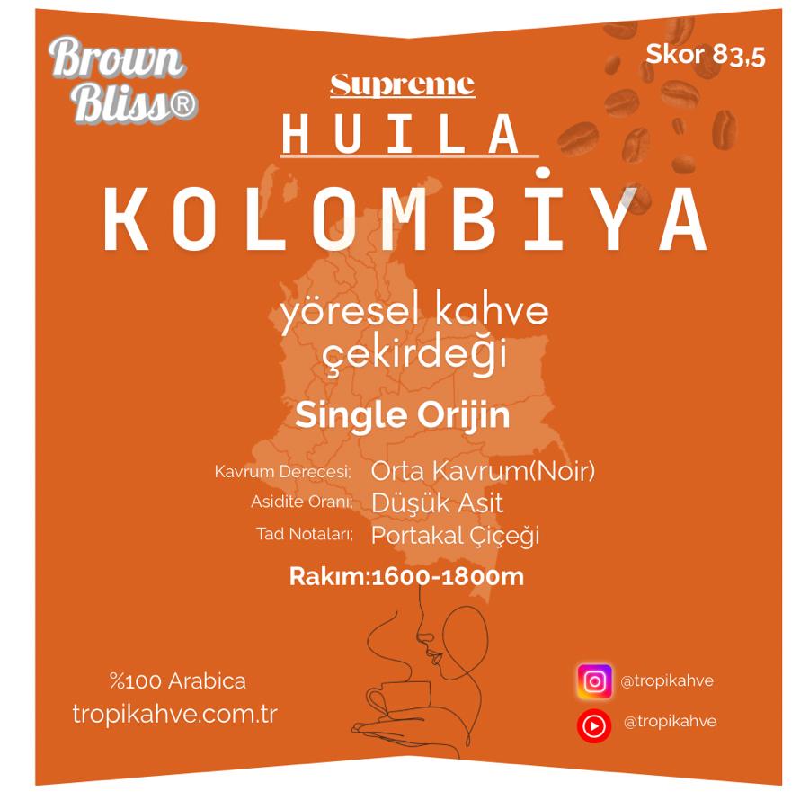 BrownBliss® Kolombiya Huila 250gr