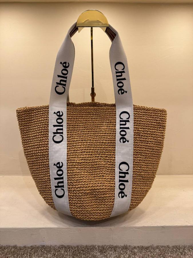 CHLOE İTHAL HASIR ÇANTA