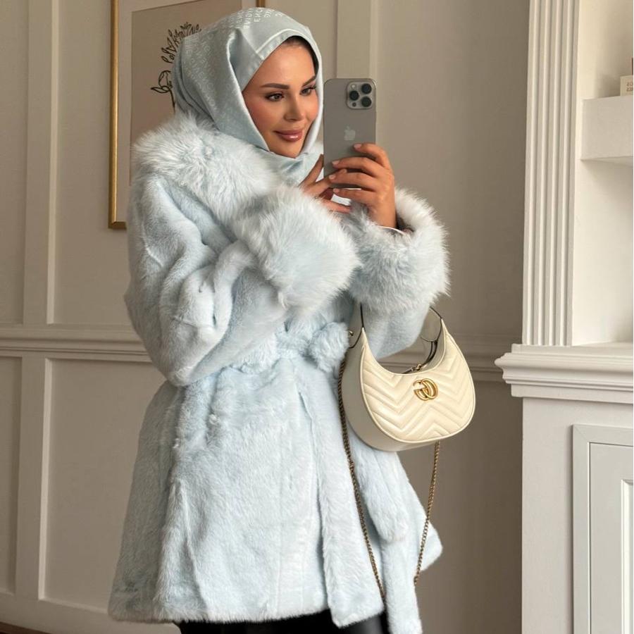 ORJİNAL ALPAKA KÜRK PEMBE