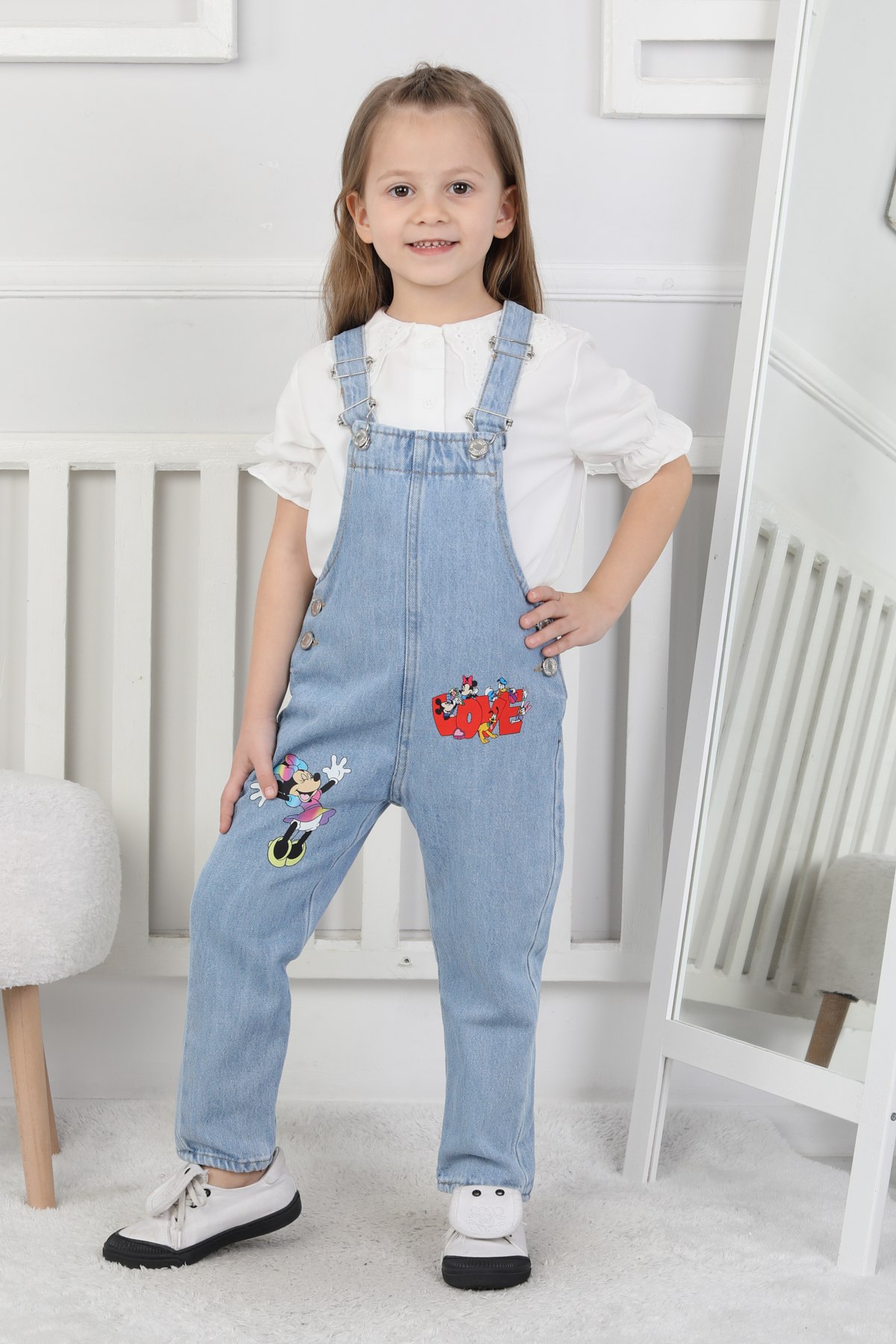 YSM KİDS %100 PAMUK KOT SALOPET