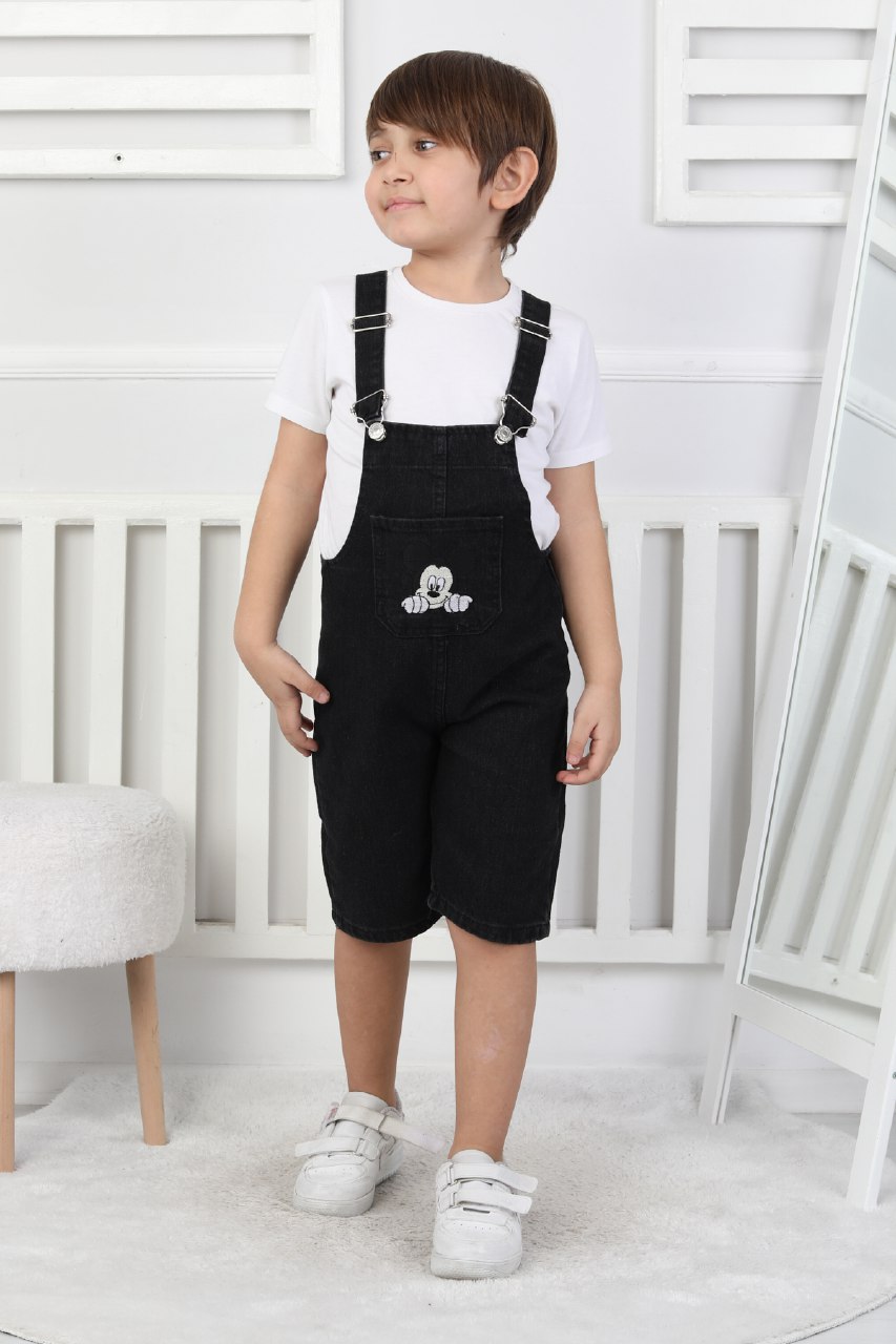 BASKILI KOT SALOPET %100 PAMUK