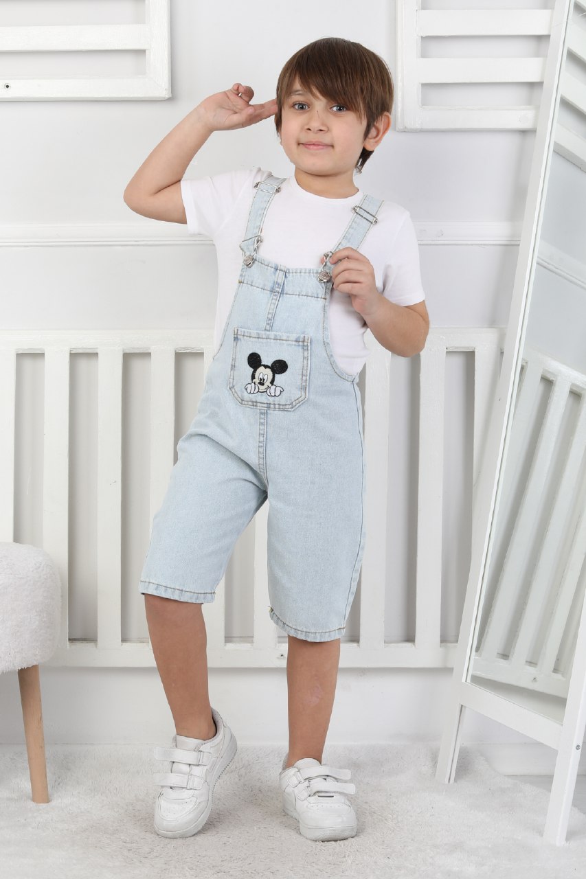 BASKILI KOT SALOPET %100 PAMUK