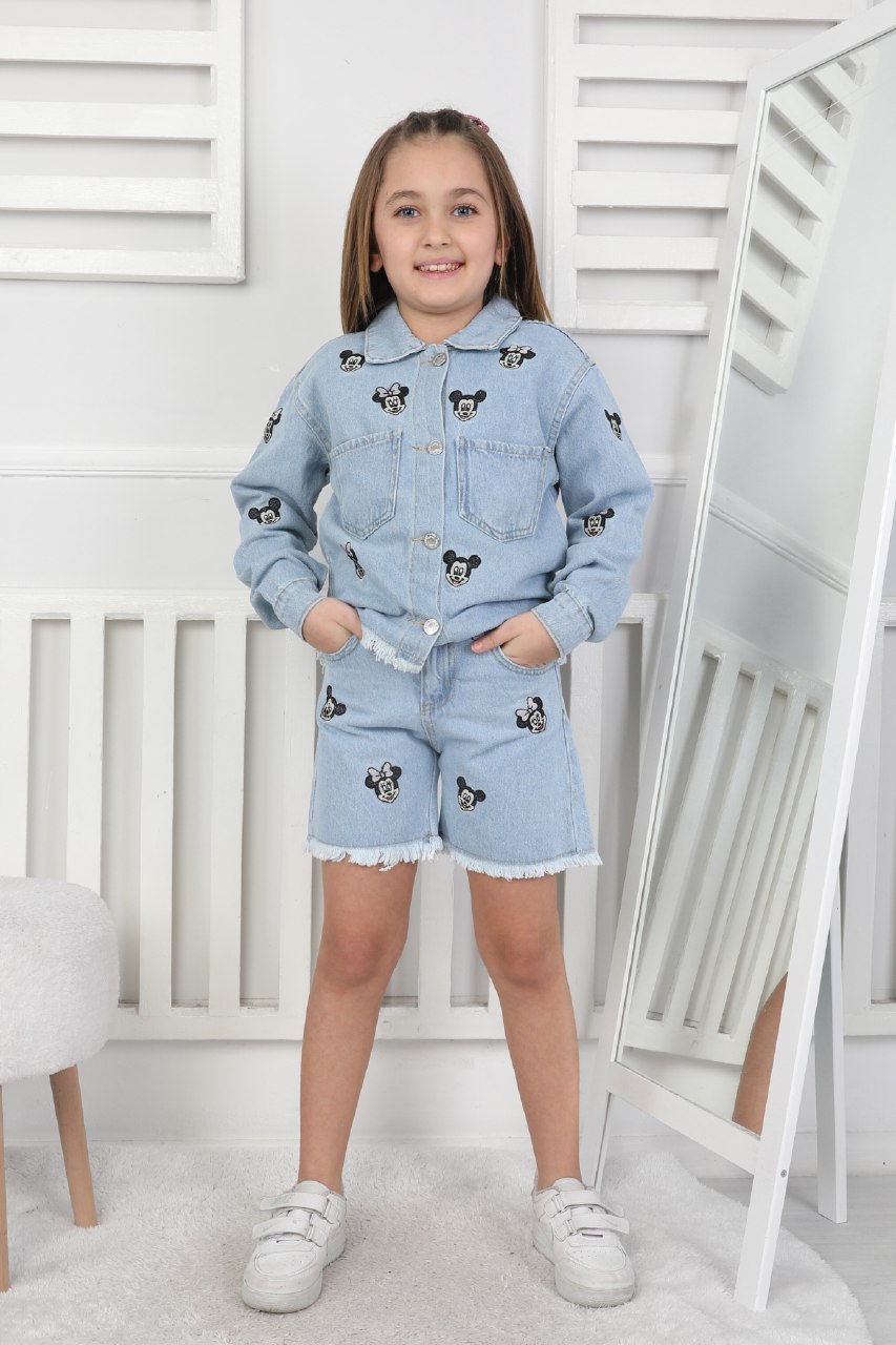 BASKILI KOT TAKIM %100 PAMUK