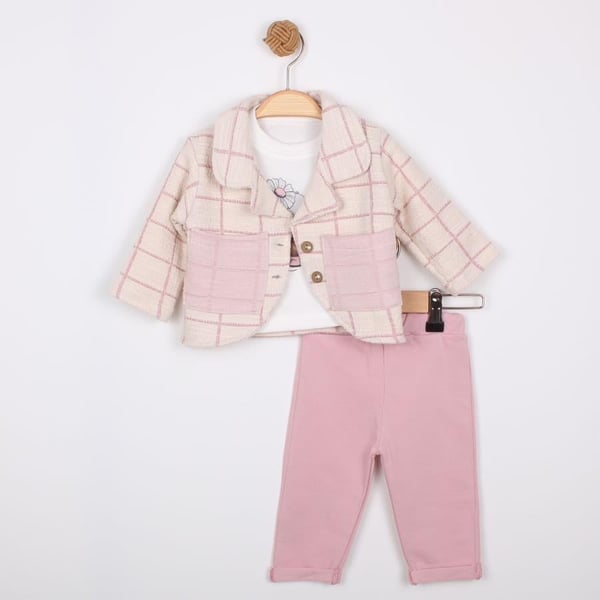 KARDELYA BEBE JAKARLI KIZ BEBEK 3 LÜ TAKIM