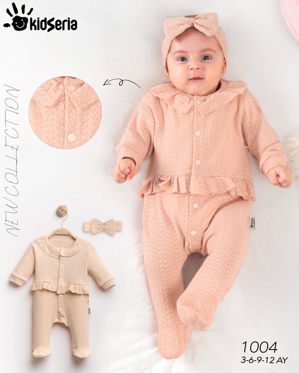 BEL FIRFIR DETAYLI KIZ BEBEK TULUM