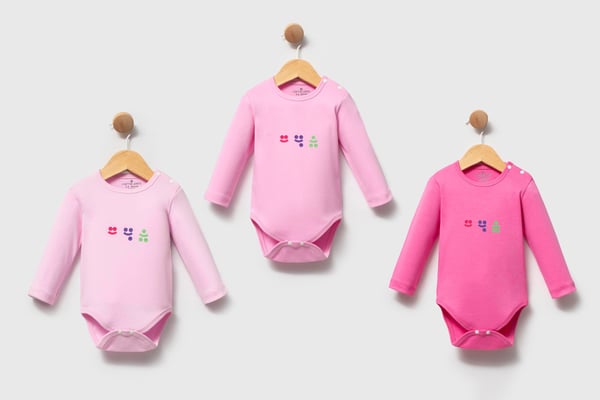 GÜLEN EMOJİ BASKILI KIZ UZUN KOL BADİ