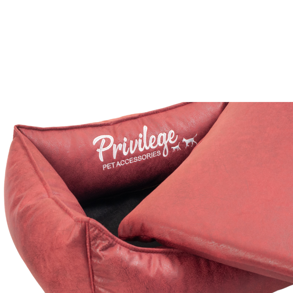 Privilege Premium Visco Kırmızı Kedi Yatağı Medium