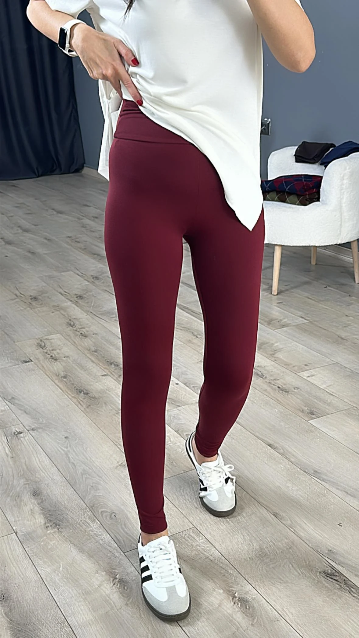 Oysho Bordo Tayt