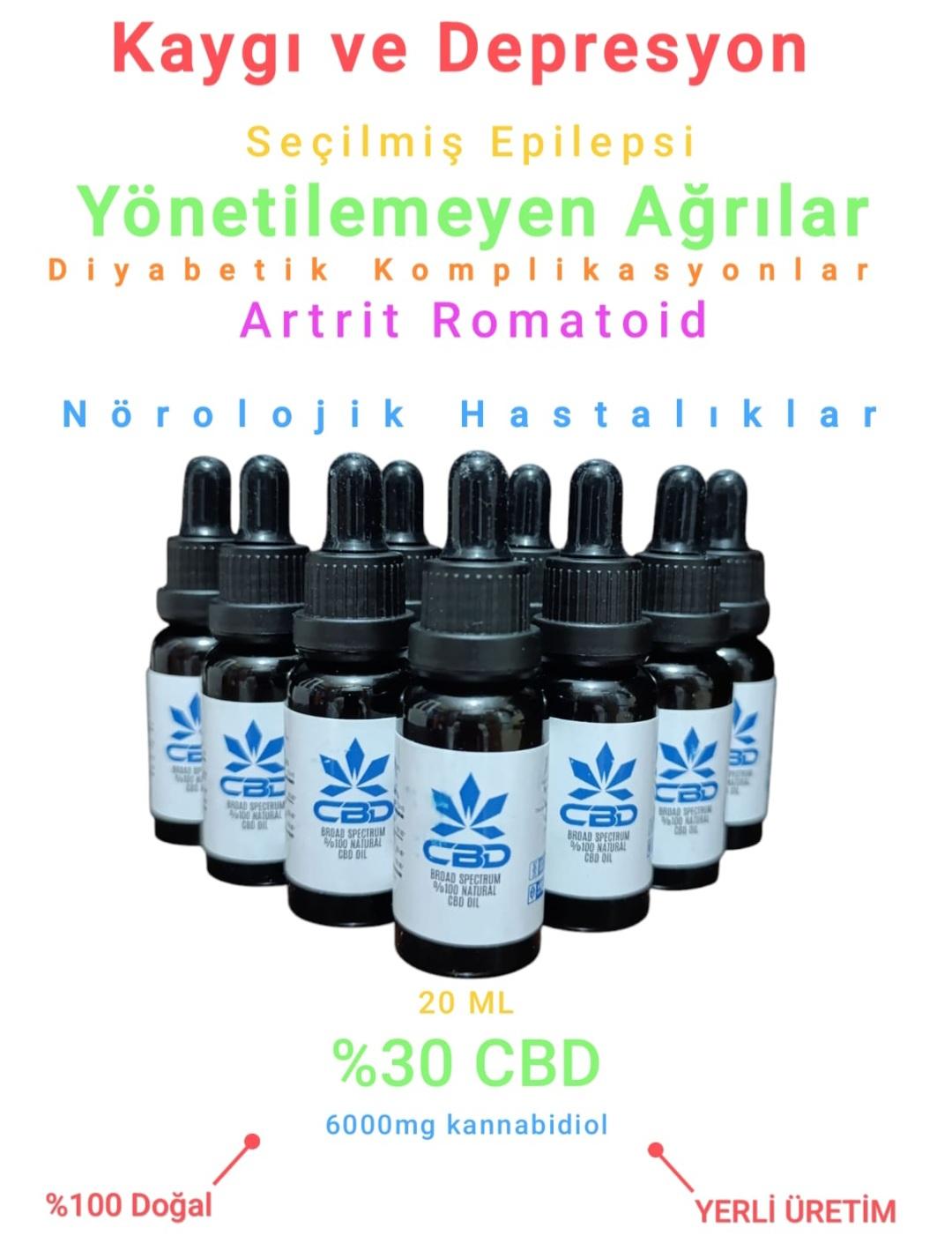 CBD BRDAD SPECIRUM 100/100 NATURAL CBD DIL(30 ml)