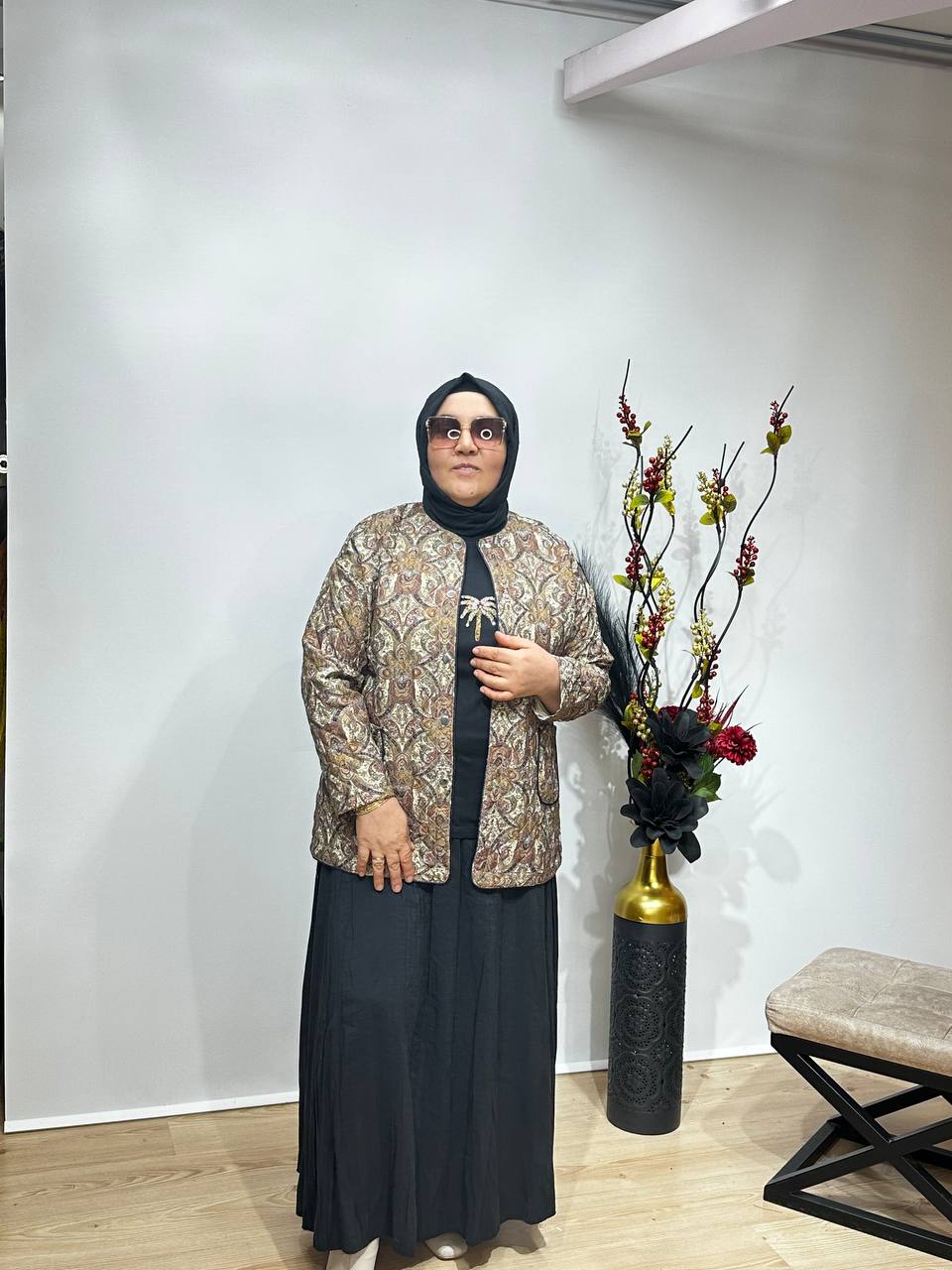 NOHS ETNİK DESEN CEKET