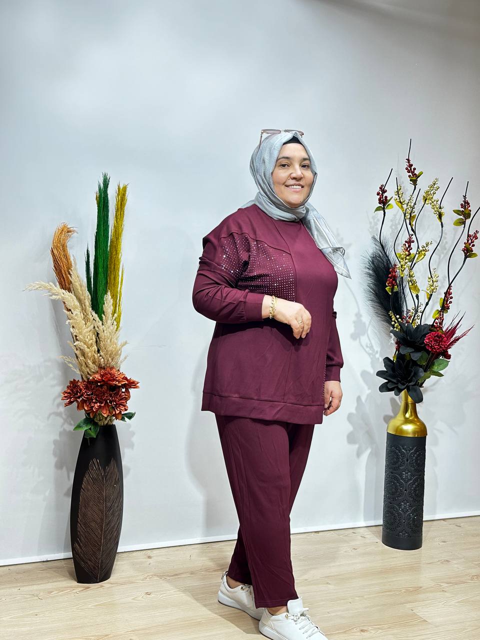 OYSHO TAŞLI İKİLİ TAKIM