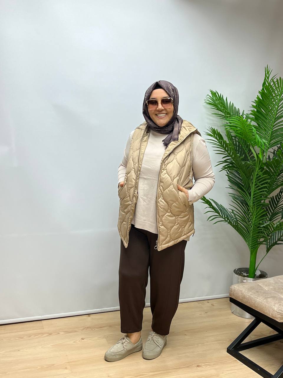 Şişme Yelek - camel