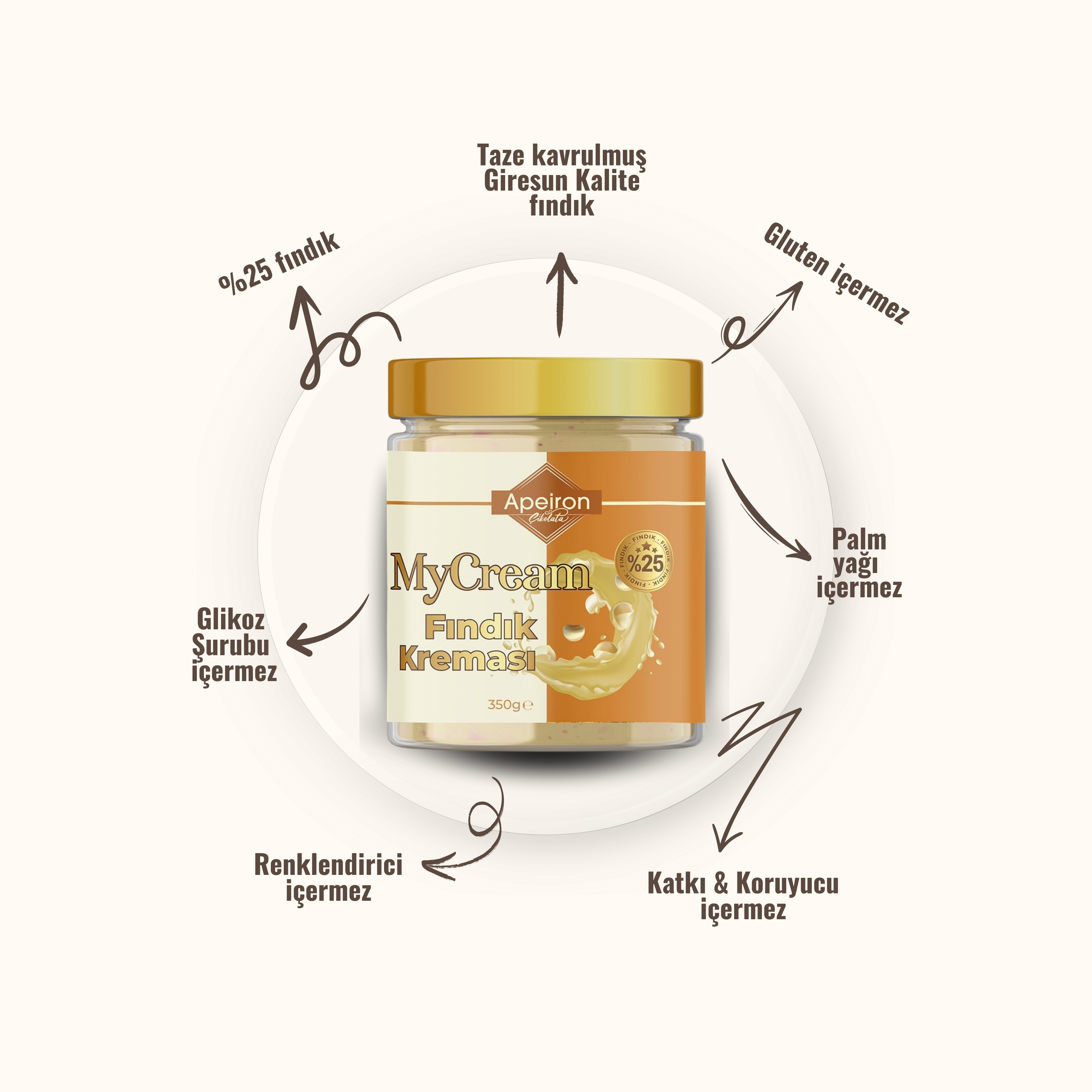 MyCream Fındık Kreması 350 g