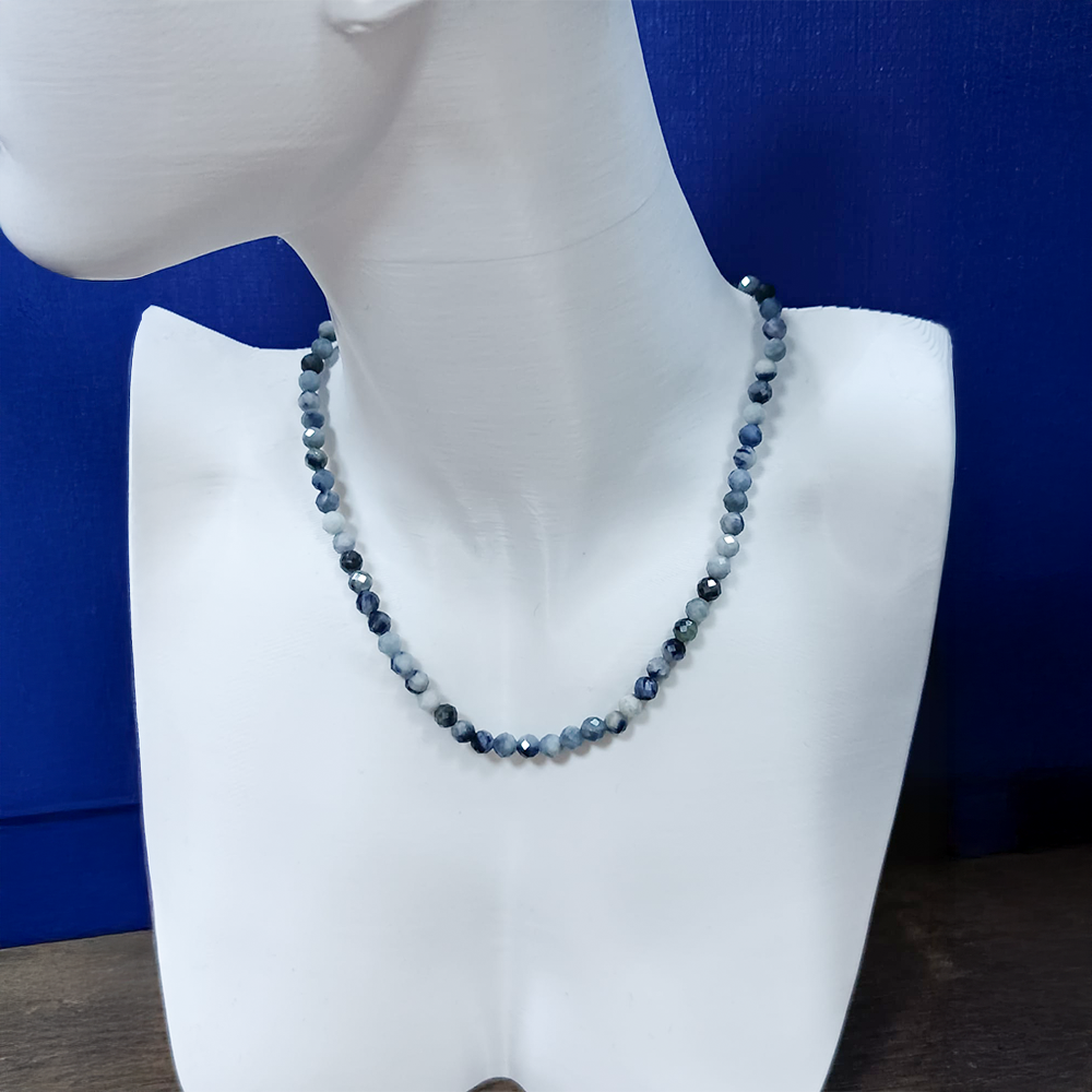 Safir Doğaltaş Kolye