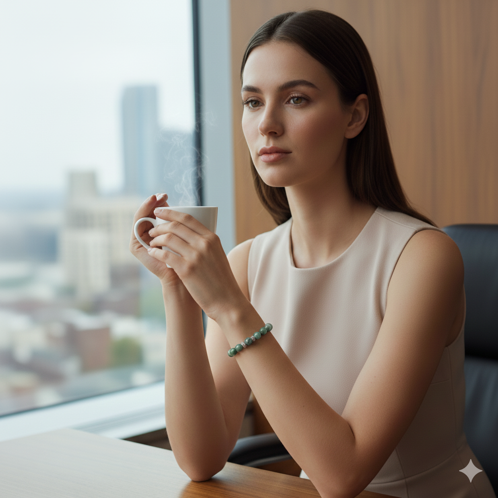 Diopsit Taşı Bileklik