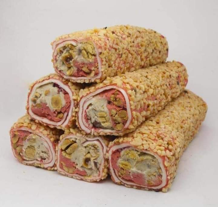 ORMAN MEYVELİ FINDIK KREMALI  MOZAİK SARMA