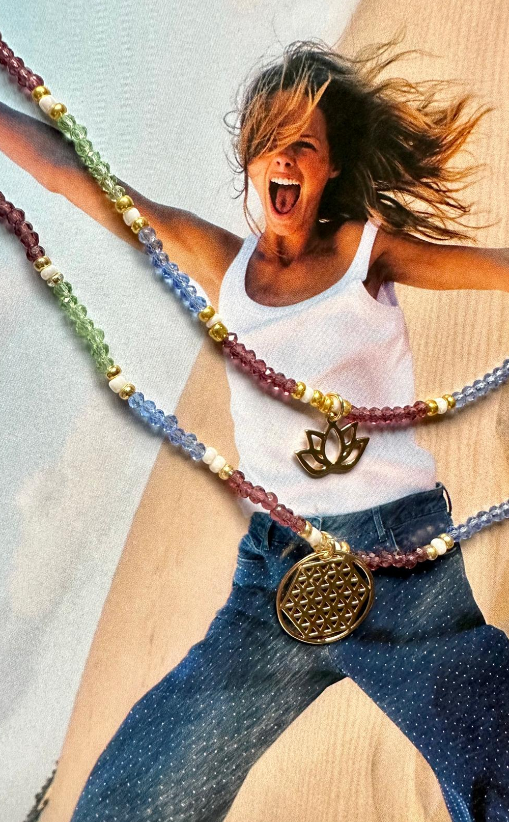 Lotus Nefes Özel Tasarım Kolye