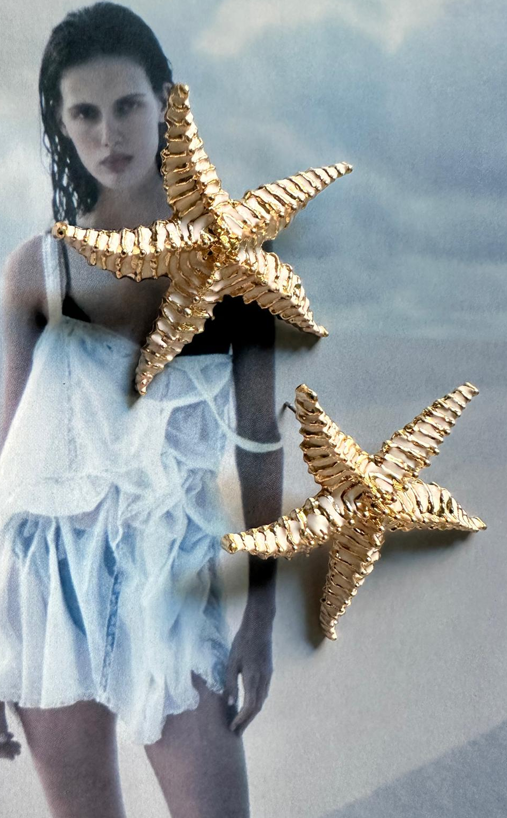 Okyanus Mührü Özel Tasarım Küpe