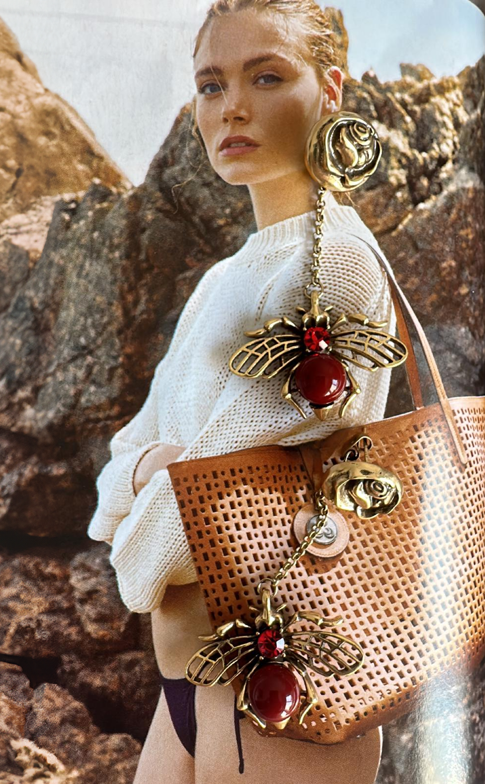 Rubíari Özel Tasarım Küpe