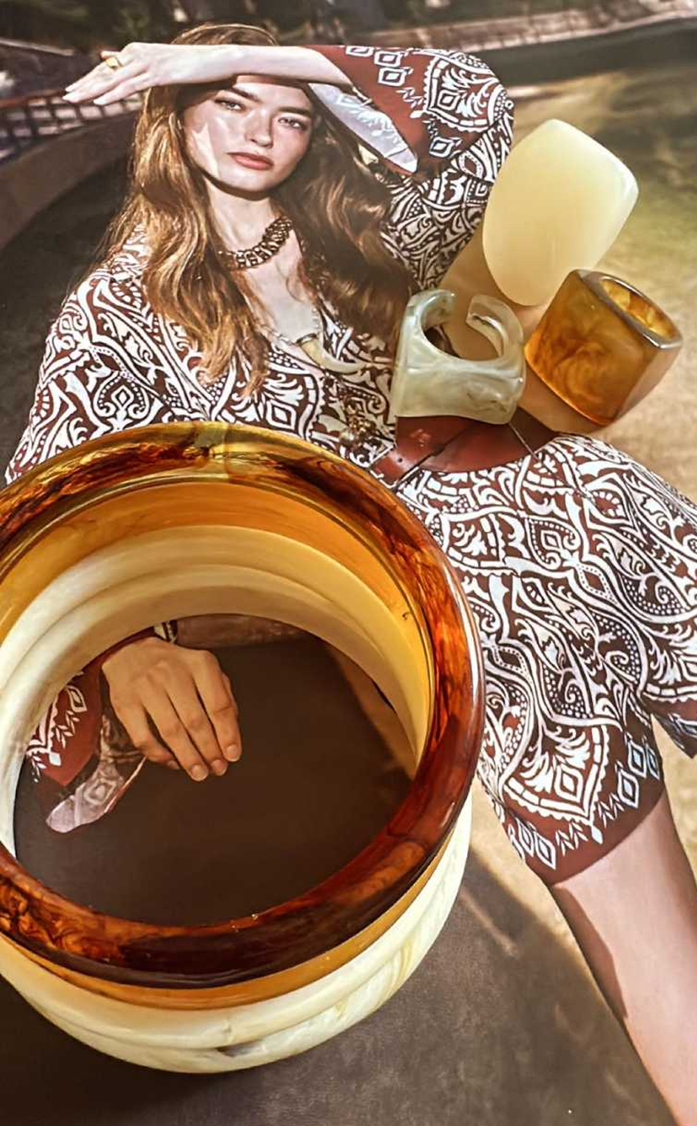 Tarçın Rüzgarı Özel Tasarım Bileklik & Yüzük Takımı