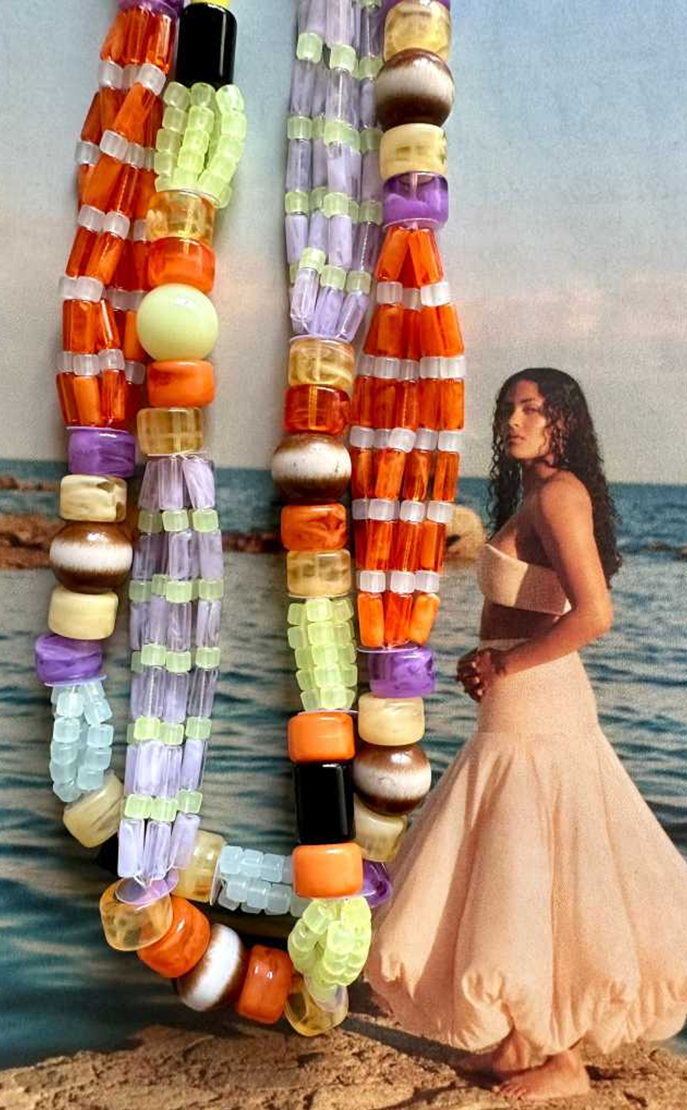 Tropik Özel Tasarım Kolye