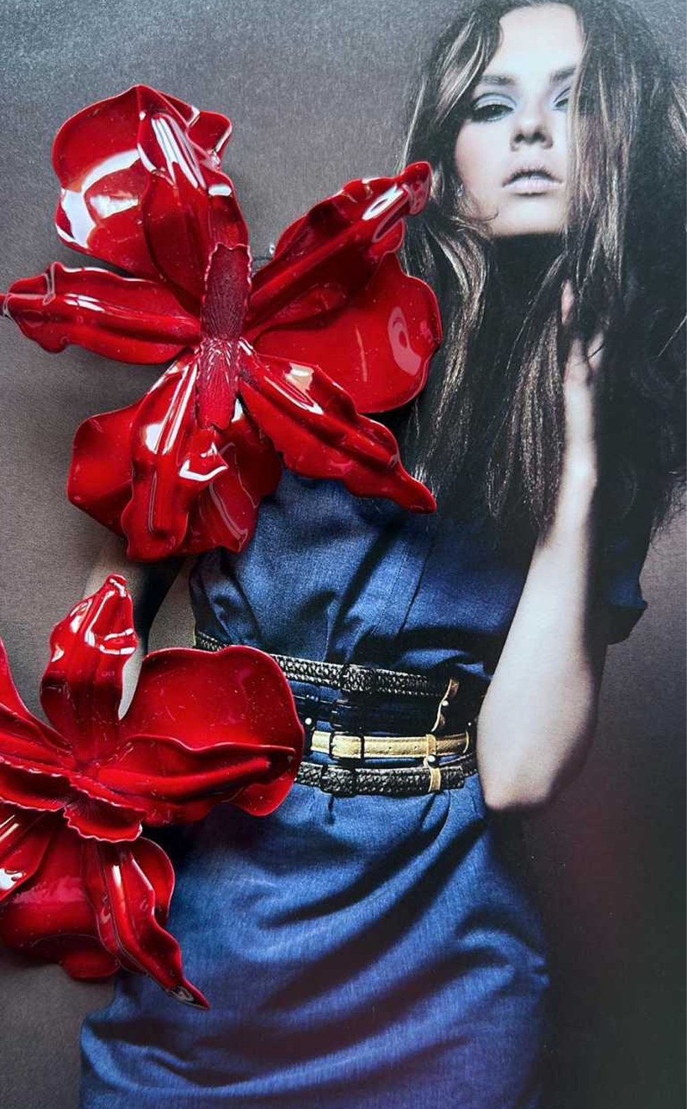 Tutku Çiçeği Özel Tasarım Küpe