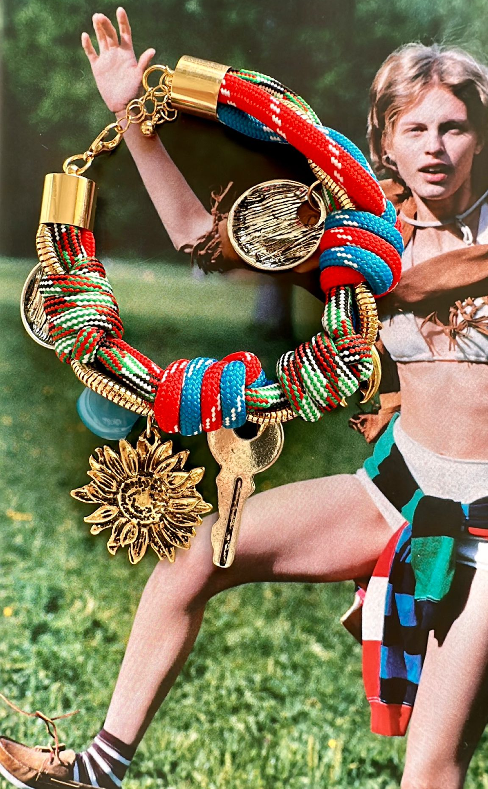 Yaz Halatı Özel Tasarım Bileklik