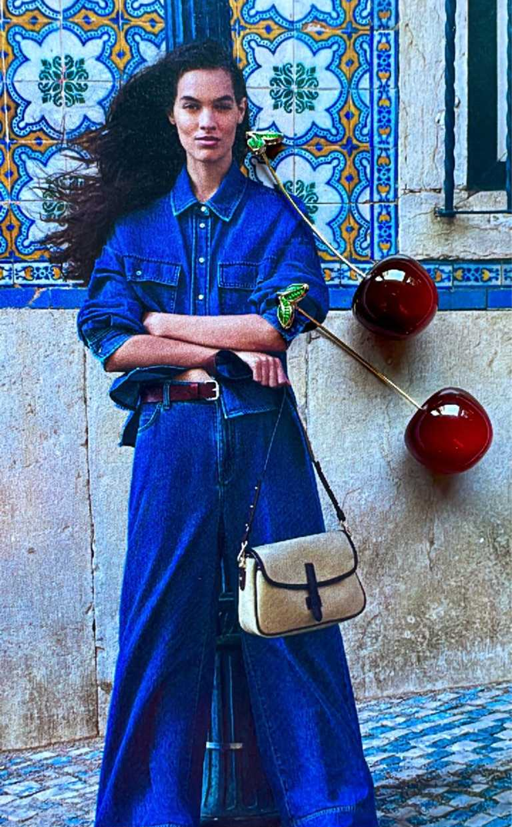 Yaz Kirazı Özel Tasarım Küpe