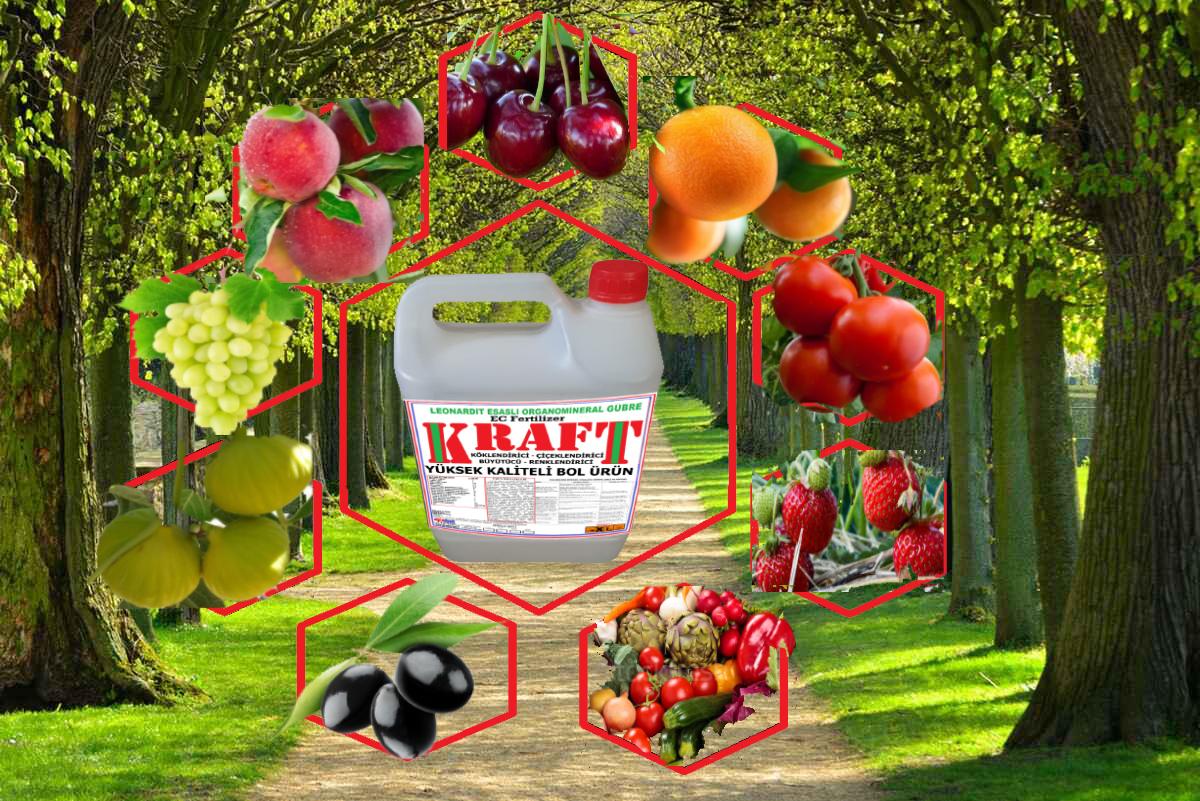 KRAFFT SÜPER  ORGANOMİNERAL GÜBRE 5 LT