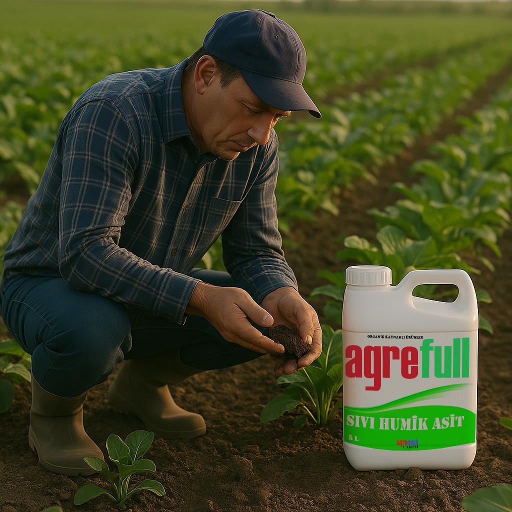 AGREFULL SIVI HUMİK ASİT 5 LT TOPRAK DÜZENLEYİCİ