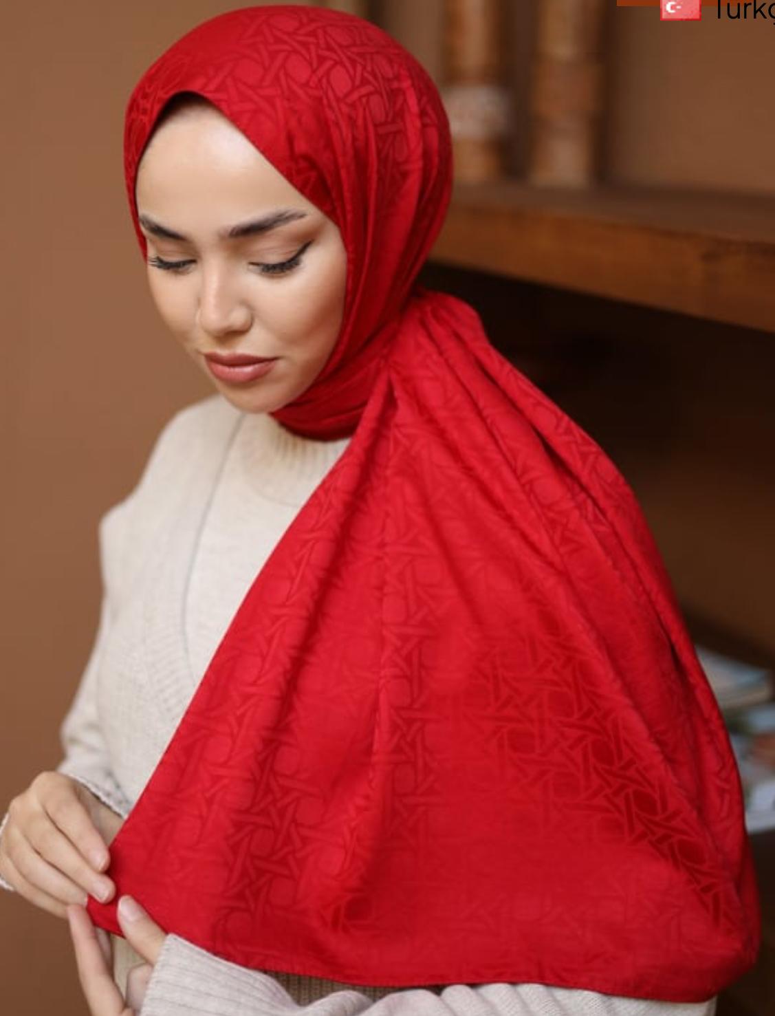 SİLK HOME DELUXE ŞAL KIRMIZI