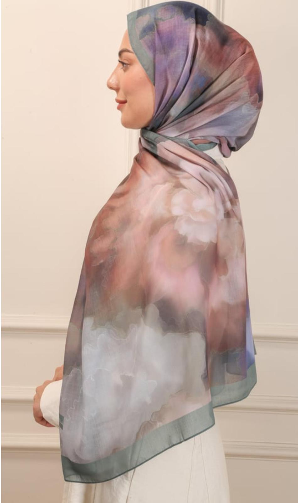 LOCELLA SOFT VUAL  ŞAL 0001 ÇAĞLA YEŞİLİ