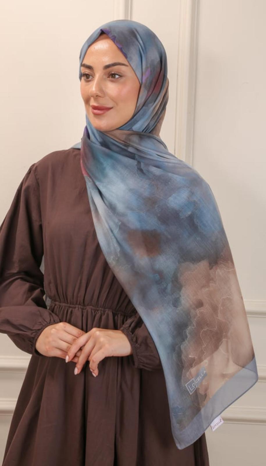 LOCELLA SOFT VUAL  ŞAL 0001 GRİ