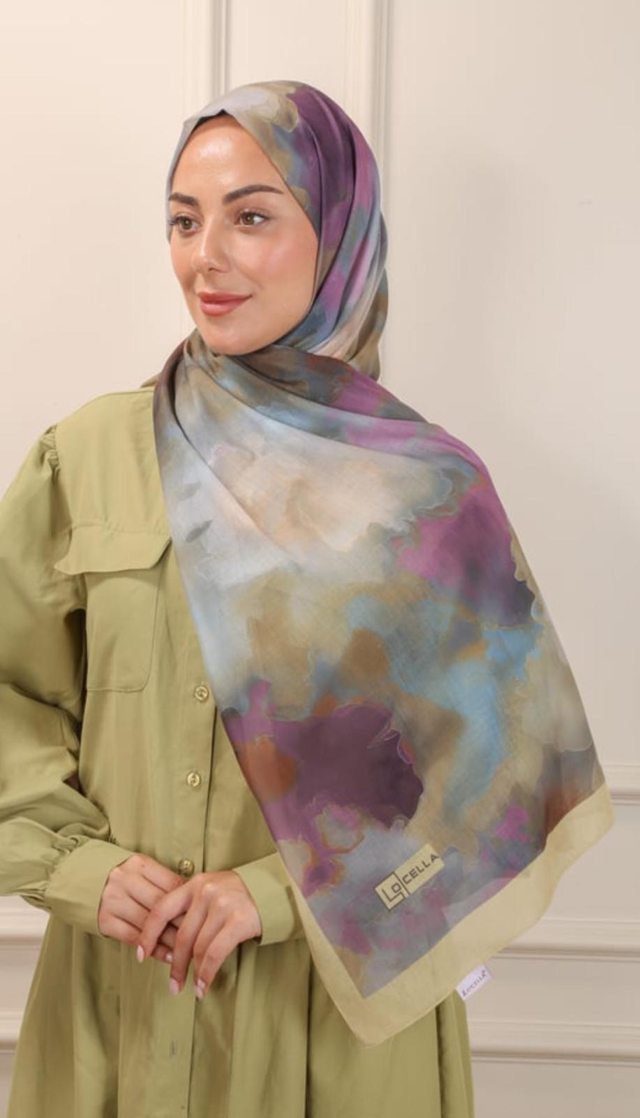 LOCELLA SOFT VUAL  ŞAL 0001 TEREYAĞ SARISI