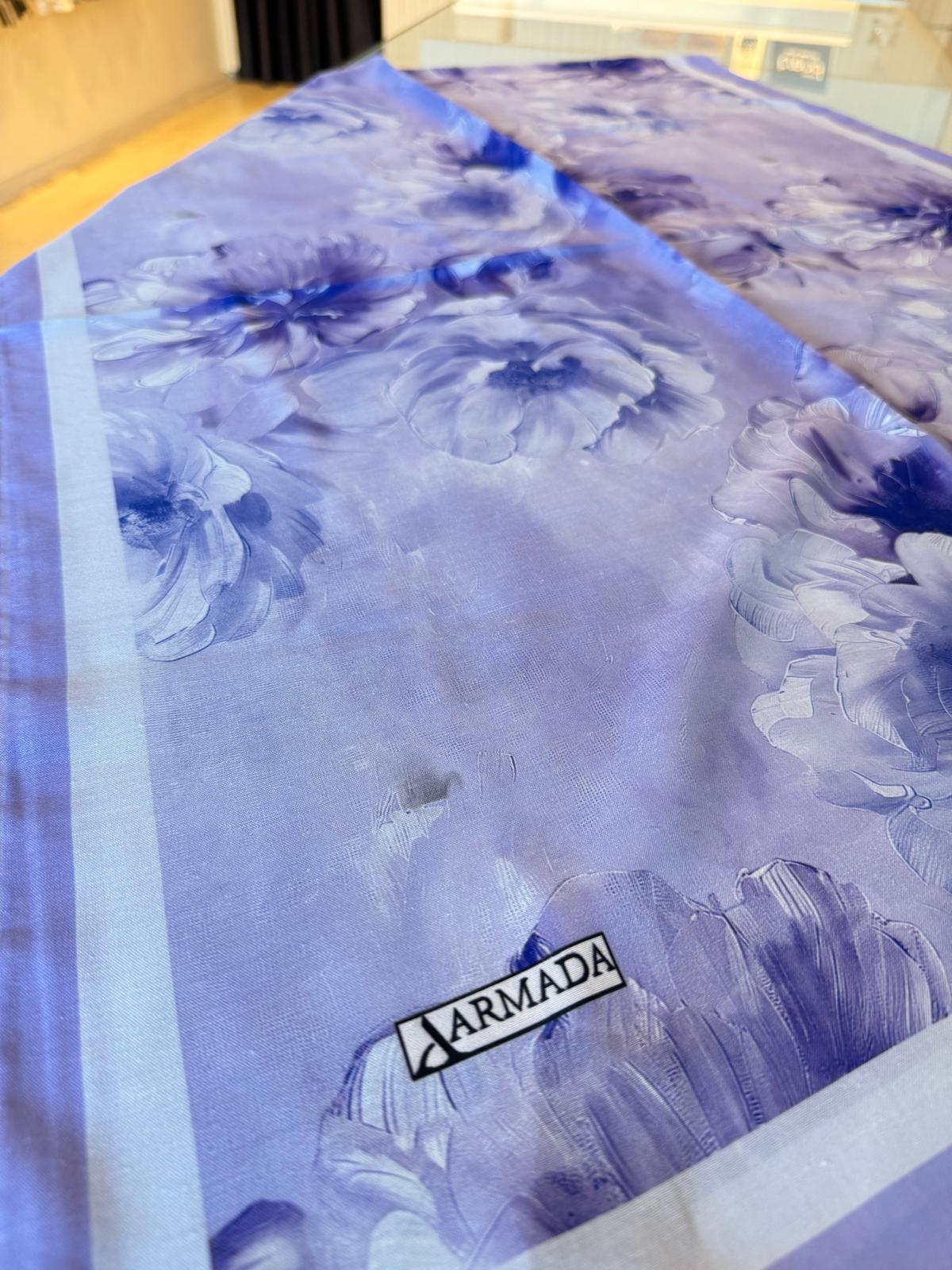 ARMADA ELEGANS SOFT ŞAL ÇİÇEK DESEN 05