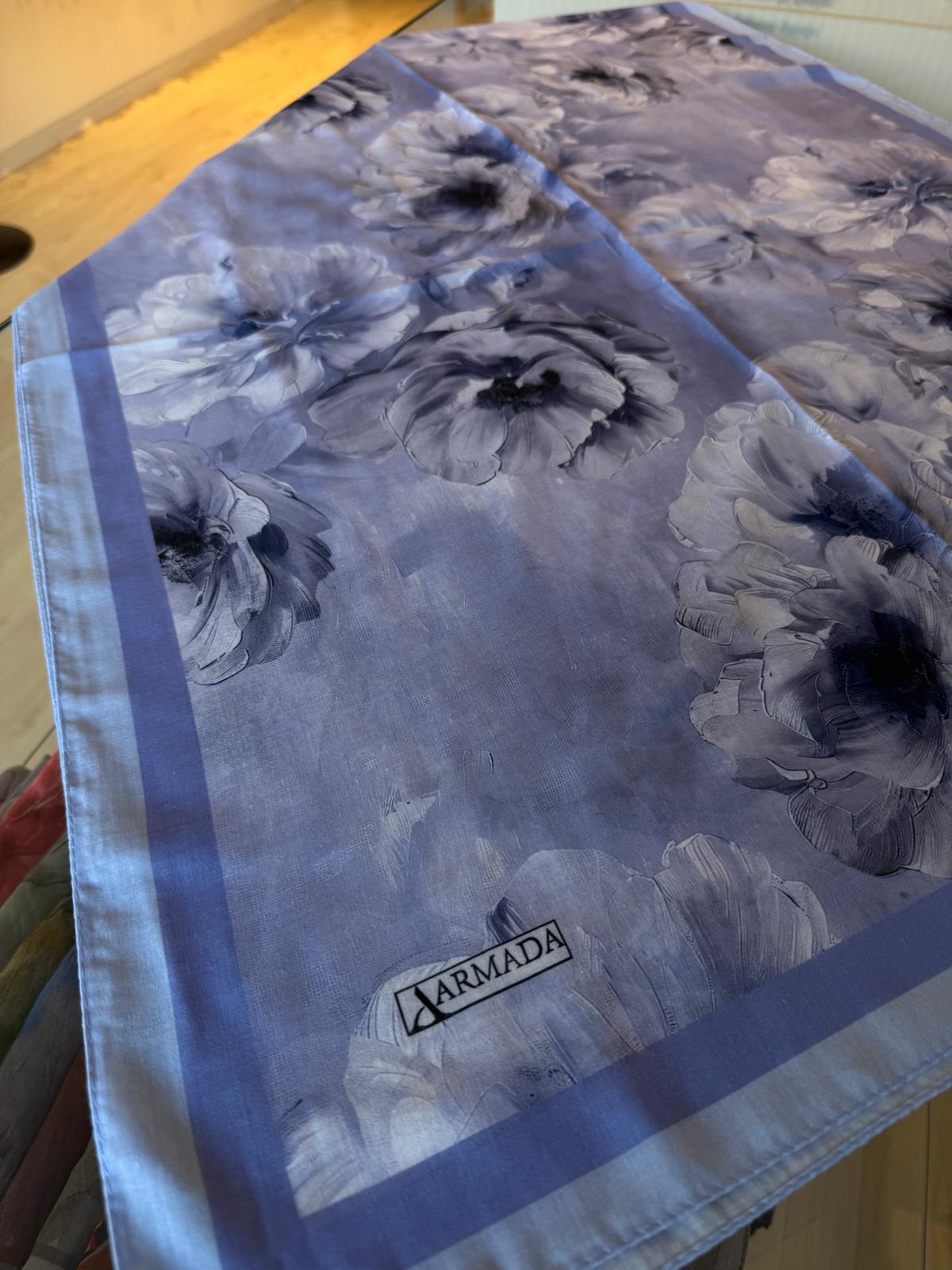 ARMADA ELEGANS SOFT ŞAL ÇİÇEK DESEN 06