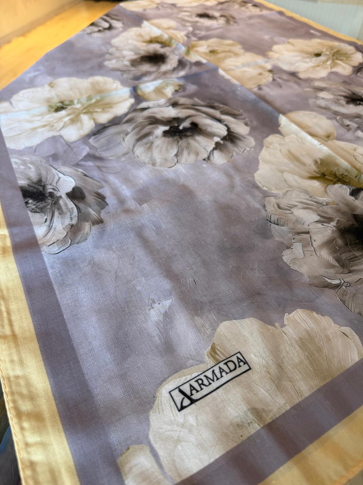 ARMADA ELEGANS SOFT ŞAL ÇİÇEK DESEN 13