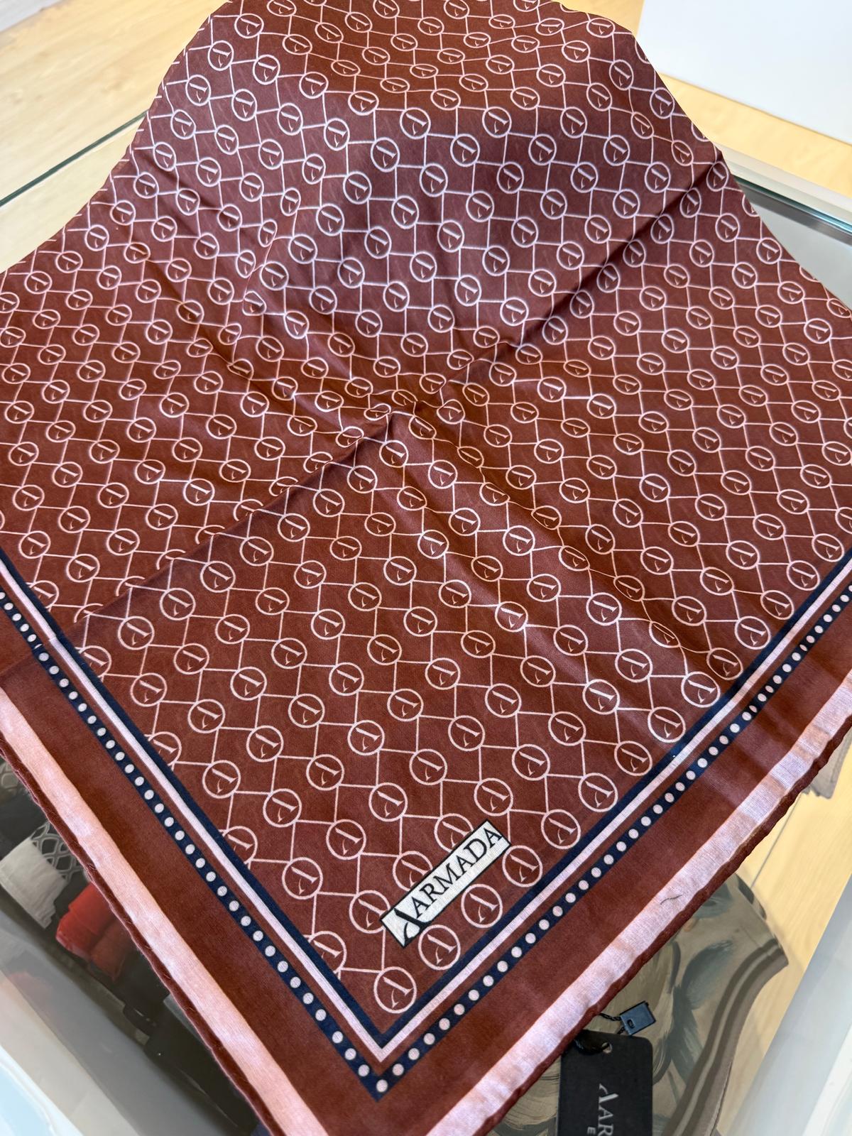 ARMADA SOFT EŞARP MONOGRAM DESEN 2900-02