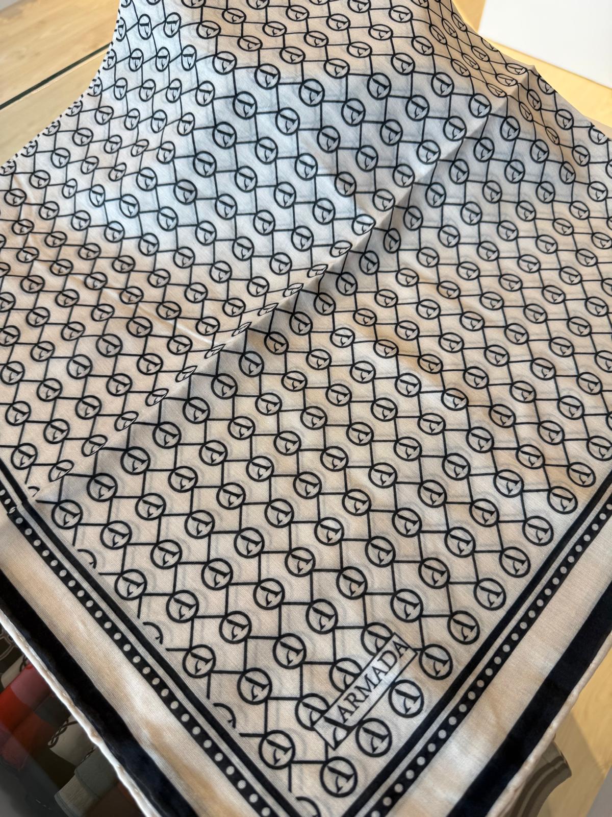 ARMADA SOFT EŞARP MONOGRAM DESEN 2900-06