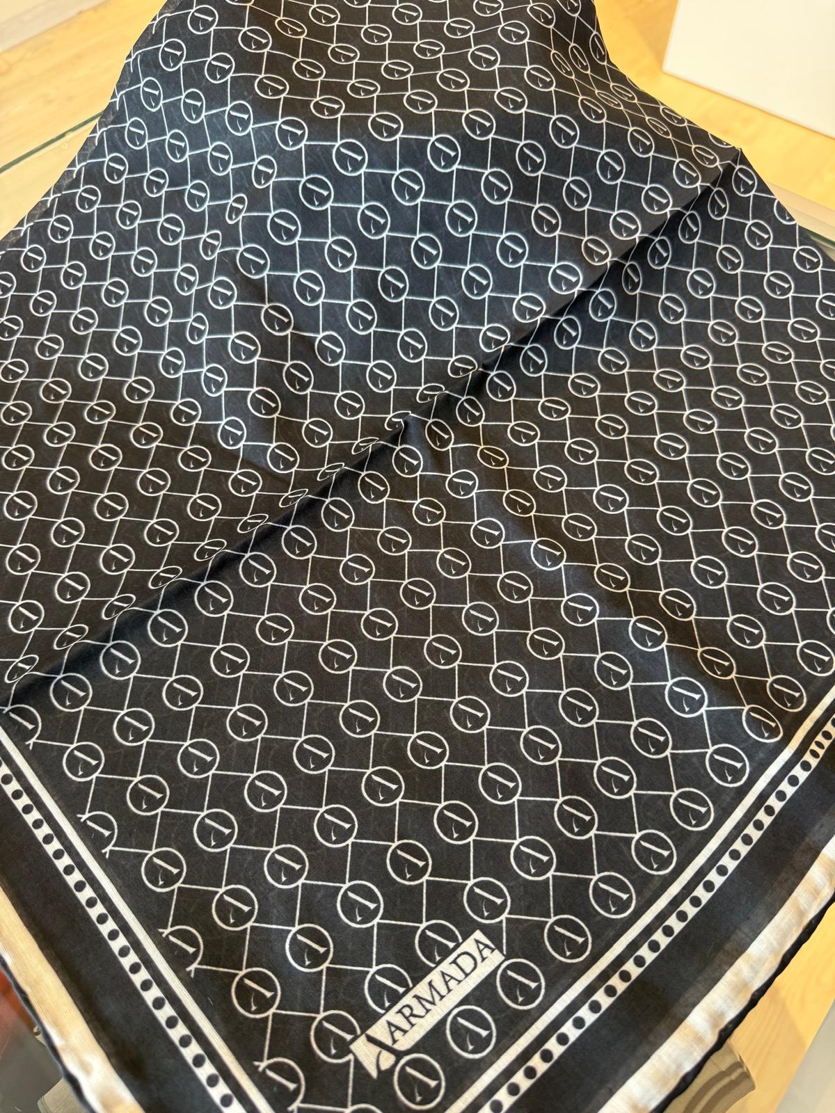 ARMADA SOFT EŞARP MONOGRAM DESEN 2900-07