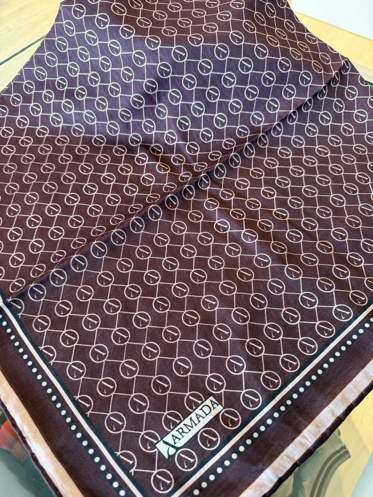 ARMADA SOFT EŞARP MONOGRAM DESEN 2900-09