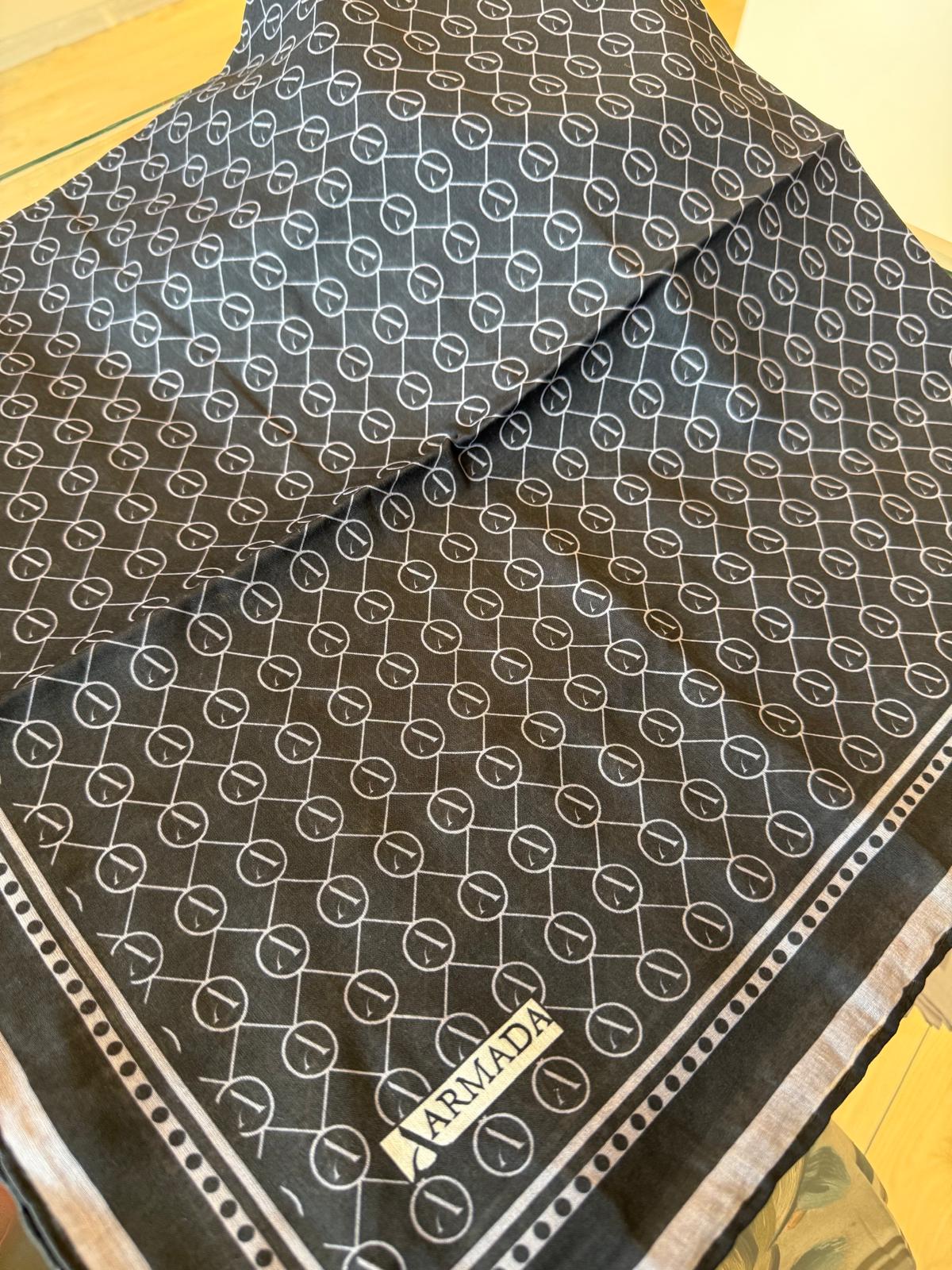 ARMADA SOFT EŞARP MONOGRAM DESEN 2900-10