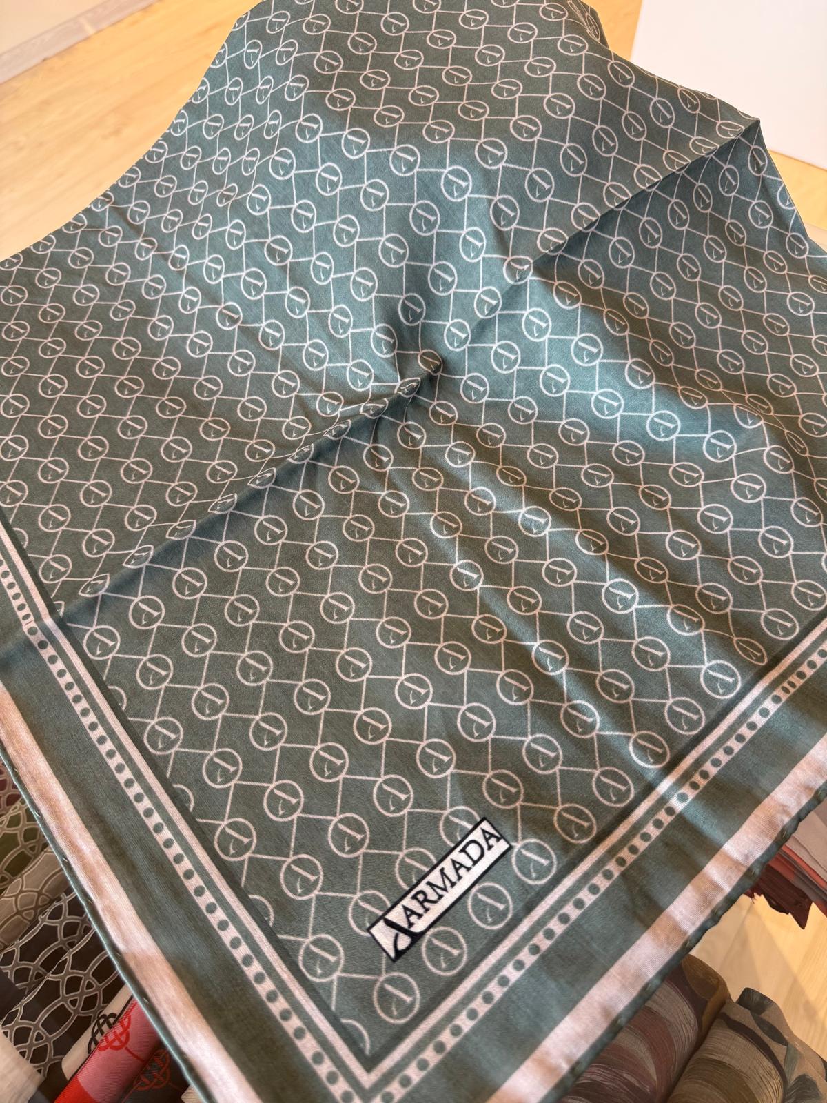 ARMADA SOFT EŞARP MONOGRAM DESEN 2900-13