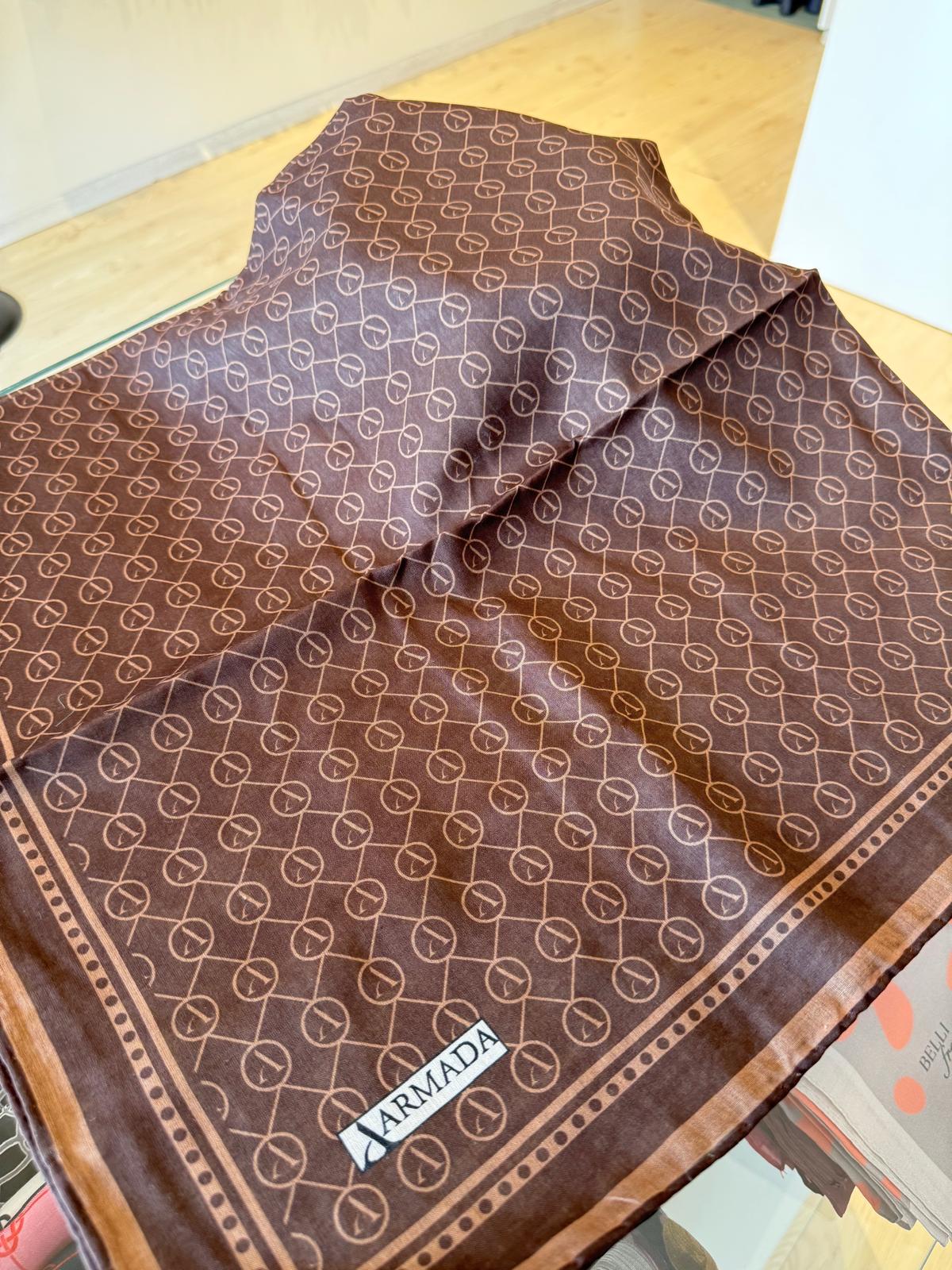 ARMADA SOFT EŞARP MONOGRAM DESEN 2900-15