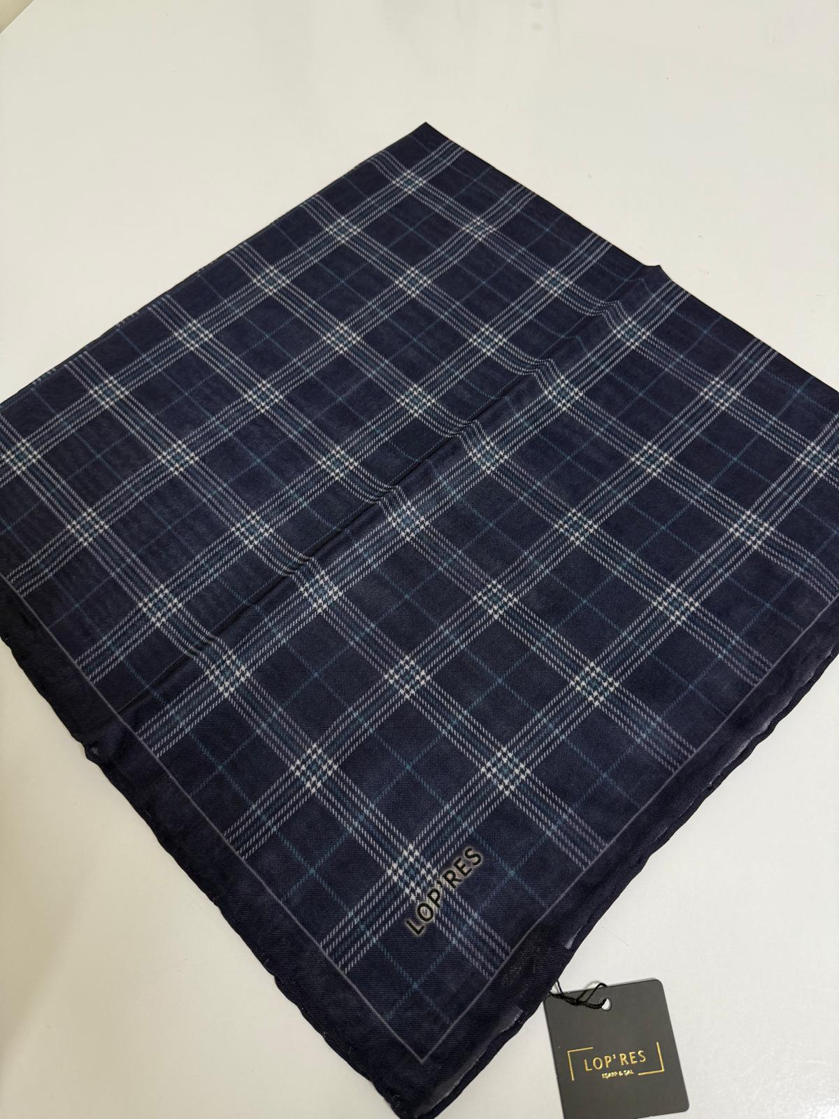 SOFT KETEN EŞARP EKOSE DESEN 02