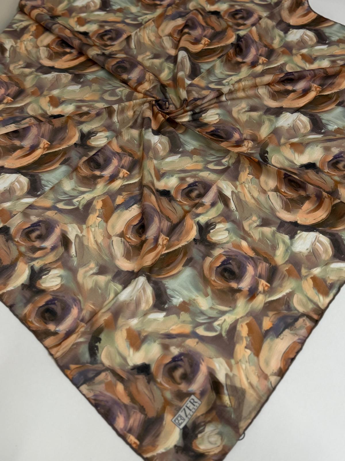 ZER ORGANİK EŞARP KARMA DESEN 10