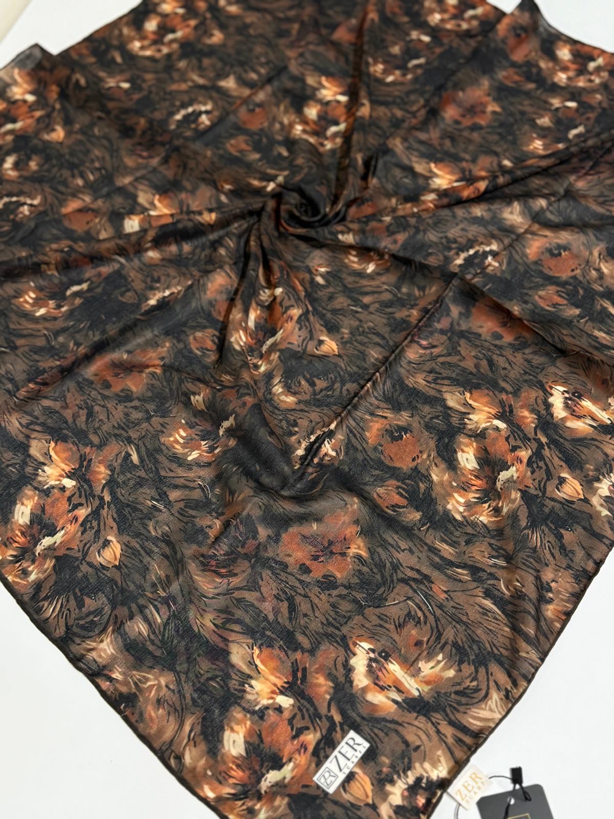 ZER ORGANİK EŞARP KARMA DESEN 05