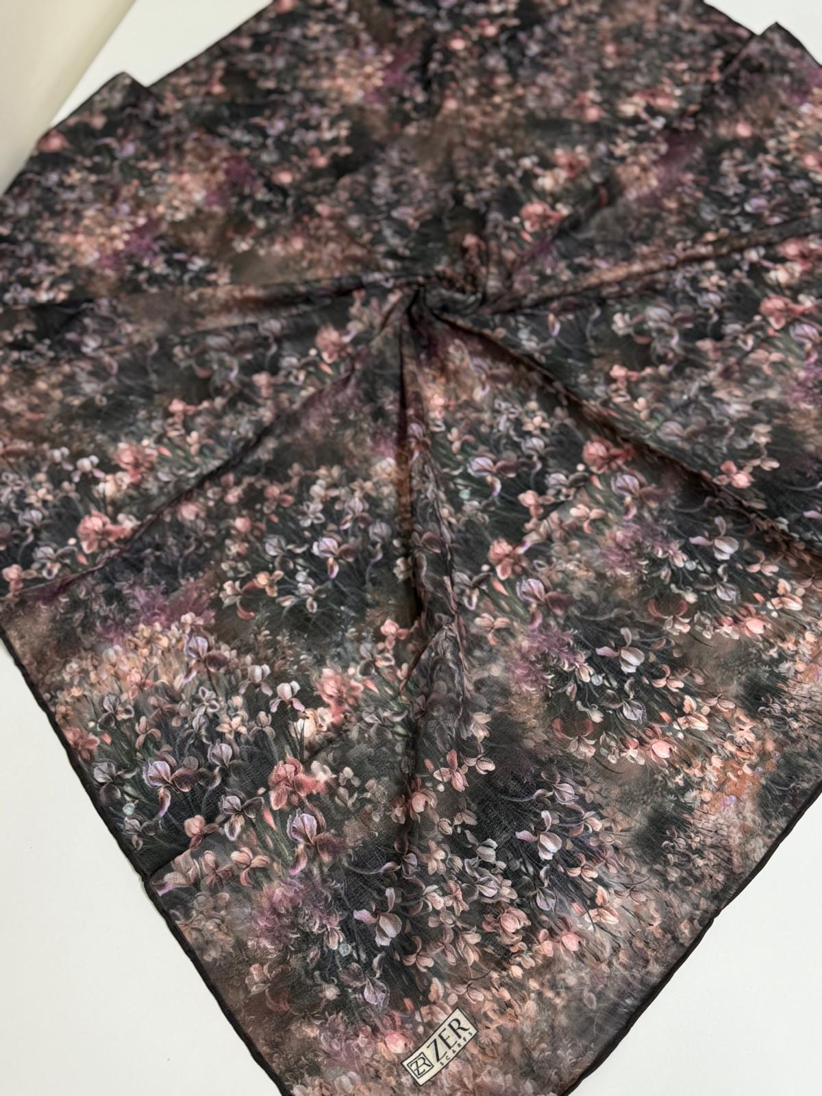 ZER ORGANİK EŞARP KARMA DESEN 04