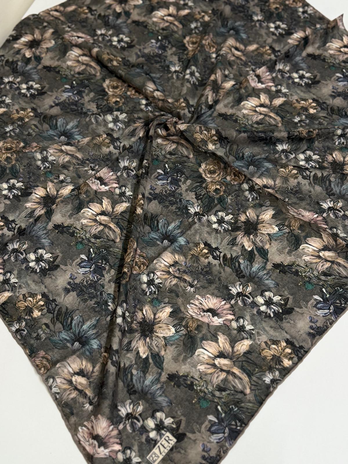 ZER ORGANİK EŞARP KARMA DESEN 01